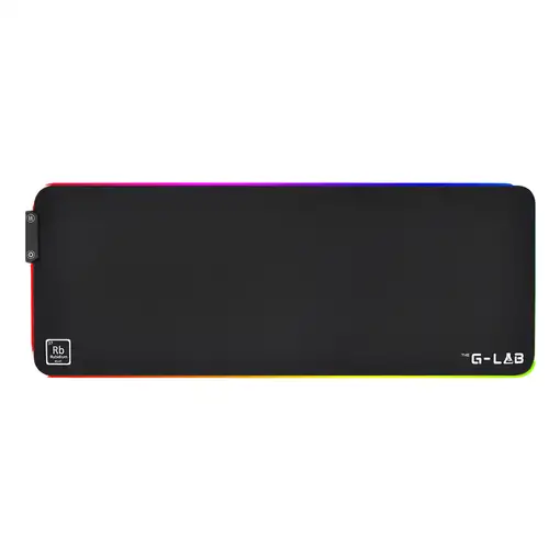 The G-Lab Pad Rubidium Alfombrilla de ratón para juegos Negro