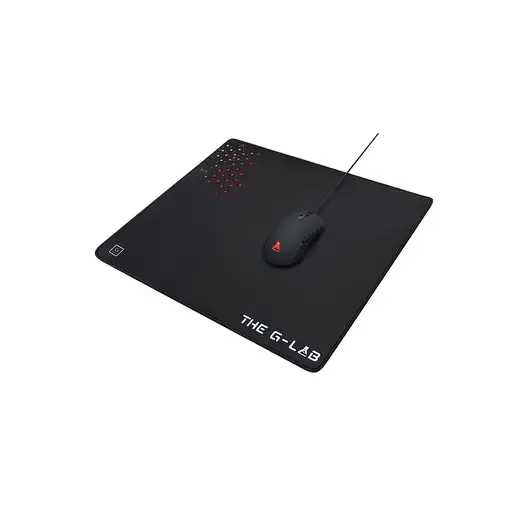 The G-Lab PAD CAESIUM Alfombrilla de ratón para juegos Negro, Multicolor
