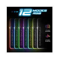Spirit of Gamer Darkskull Hub RGB - XXXL Alfombrilla de ratón para juegos Negro