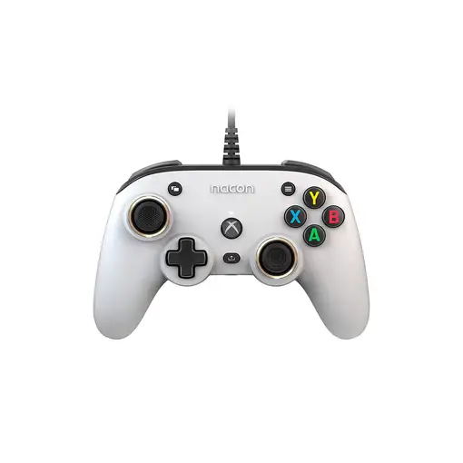 NACON Pro Compact Controller Blanco USB Gamepad Xbox One, Xbox Series S, Xbox Seri
