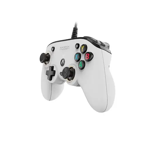 NACON Pro Compact Controller Blanco USB Gamepad Xbox One, Xbox Series S, Xbox Seri