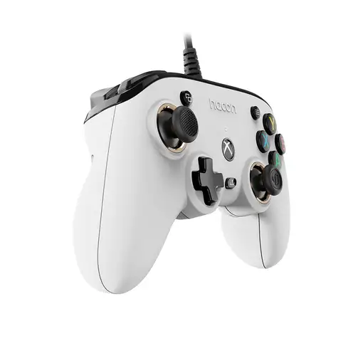 NACON Pro Compact Controller Blanco USB Gamepad Xbox One, Xbox Series S, Xbox Seri