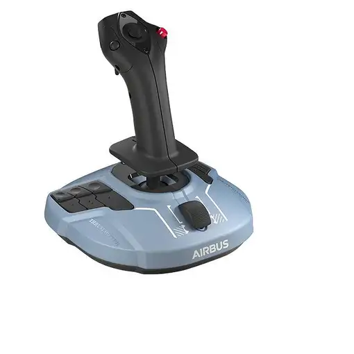 Thrustmaster TCA Sidestick Airbus edition Negro, Azul USB Palanca de mando PC