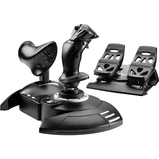 Thrustmaster T.Flight Full Kit X Negro USB Palanca de mando Analógico/Digital PC,