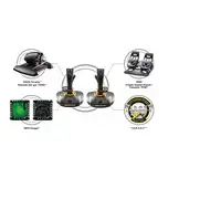 Thrustmaster T.16000M FCS SPACE SIM DUO Negro, Naranja USB Palanca de mando Analóg