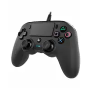 NACON PS4OFCPADBLACK mando y volante Negro USB Gamepad Analógico/Digital PC, PlayS