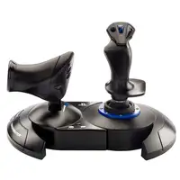 Thrustmaster T.Flight Hotas 4 Negro, Azul USB 2.0 Palanca de mando Digital PC, Pla
