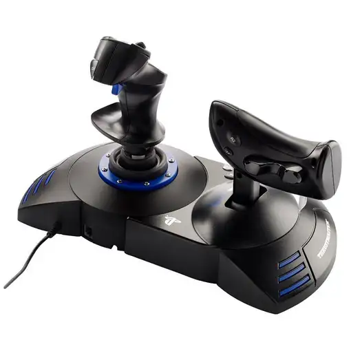 Thrustmaster T.Flight Hotas 4 Negro, Azul USB 2.0 Palanca de mando Digital PC, Pla