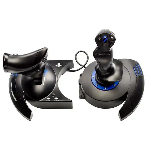Thrustmaster T.Flight Hotas 4 Negro, Azul USB 2.0 Palanca de mando Digital PC, Pla