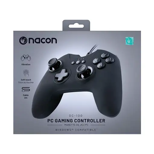 NACON GC-100XF Negro USB Gamepad Analógico/Digital PC