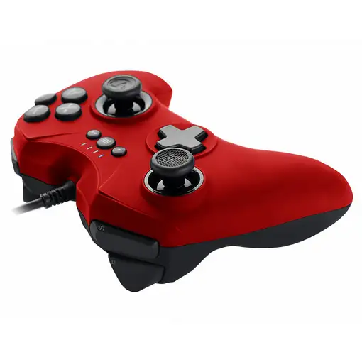 NACON GC-100XF Negro, Rojo USB Gamepad Analógico/Digital PC