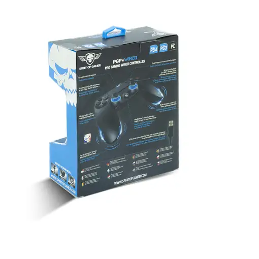 Spirit of Gamer SOG-WXGP4 mando y volante Negro USB 2.0 Gamepad Analógico/Digital