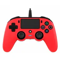 NACON PS4OFCPADRED mando y volante Rojo USB Gamepad Analógico/Digital PC, PlayStat