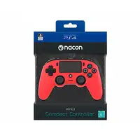 NACON PS4OFCPADRED mando y volante Rojo USB Gamepad Analógico/Digital PC, PlayStat
