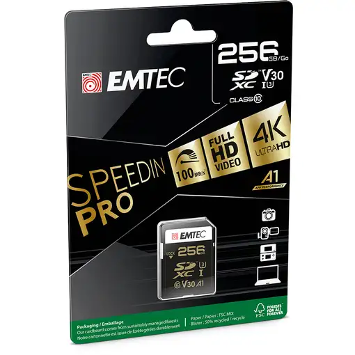Emtec ECMSD256GXC10SP memoria flash 256 GB SDXC UHS-I Clase 10