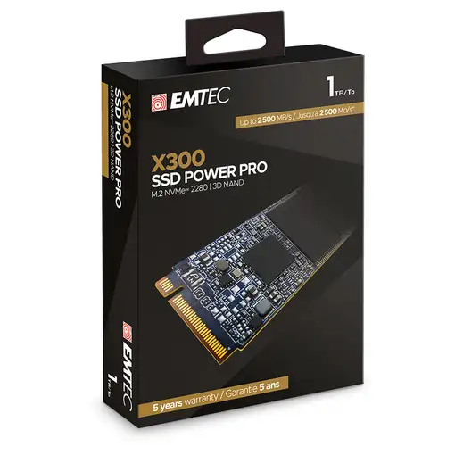 Emtec X300 1 TB M.2 PCI Express 3.0 NVMe 3D NAND