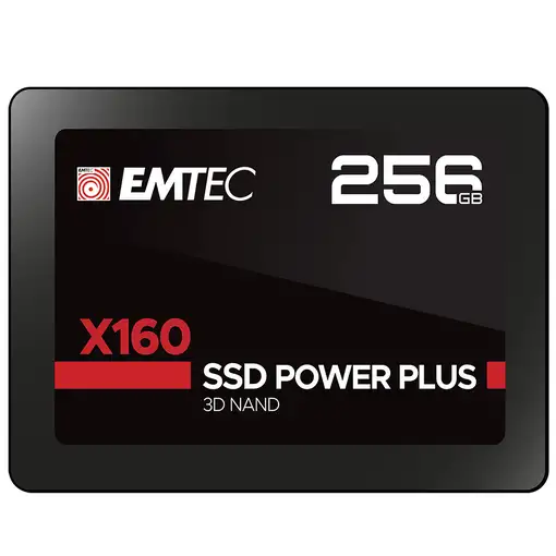 Emtec X160 256 GB 2.5" Serial ATA III QLC 3D NAND