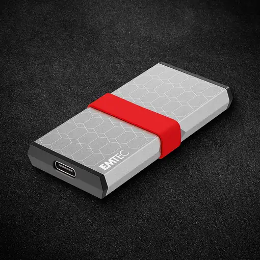 Emtec X205 Mini 256 GB USB Tipo C USB 3.2 Gen 2x2 Plata