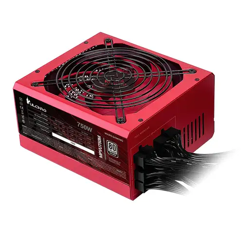 Mars Gaming MPVU750M, Fuente Alimentación Full Modular 750W ATX, 10 Años Garantía,