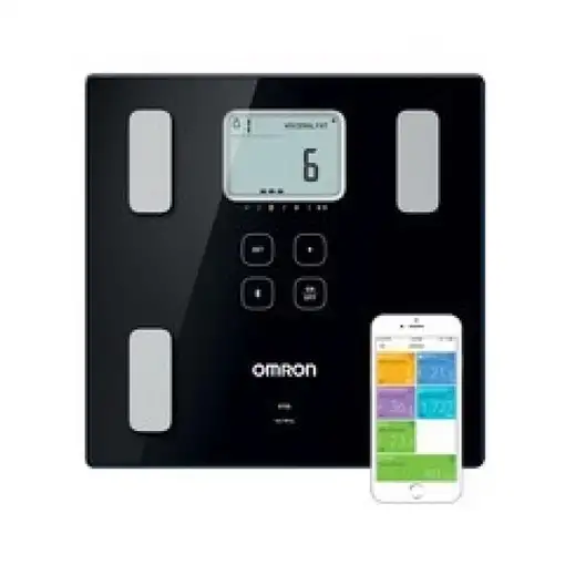 Omron VIVA Plaza Negro Báscula personal electrónica