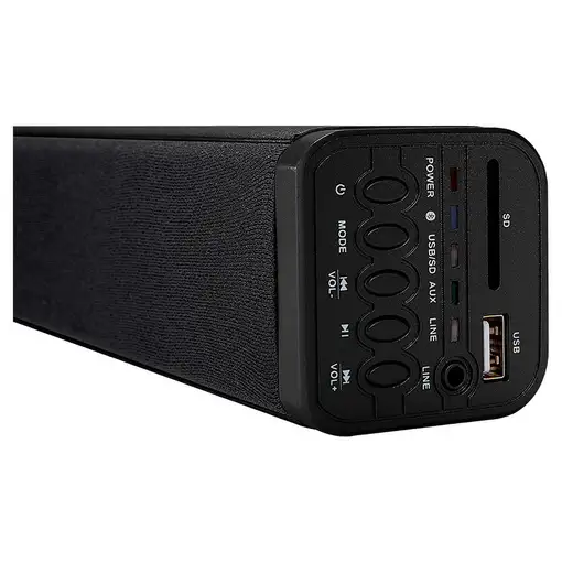 Thomson SB250BT altavoz soundbar Negro 2.1 canales 200 W