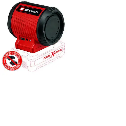 Einhell TC-SR 18 Li BT - Solo Negro, Rojo 3 W Einhell TC-SR 18 Li BT - Solo Negro, Rojo 3 W