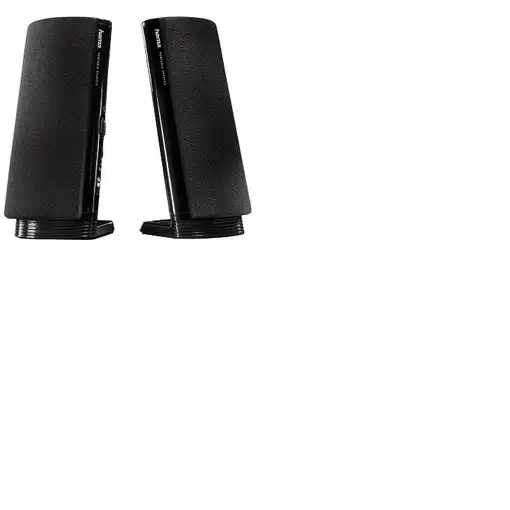 Hama | Altavoz estéreo con conexión USB A y Jack de 3,5mm, control de volumen inte