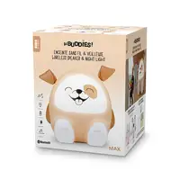 Bigben Interactive BTKIDSDOG despertador Reloj despertador digital Beige, Marrón