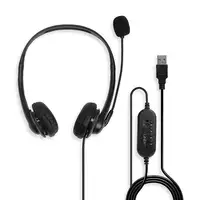 Lindy 42870 auricular y casco Auriculares Alámbrico Diadema Llamadas/Música USB ti