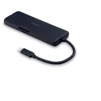 Lindy 43358 base para portátil y replicador de puertos Alámbrico USB 3.2 Gen 1 (3.
