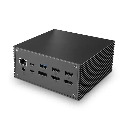 Lindy 43378 base para portátil y replicador de puertos Alámbrico USB 3.2 Gen 2 (3.