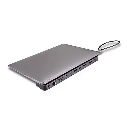 Lindy 43392 base para portátil y replicador de puertos Acoplamiento USB 3.2 Gen 1