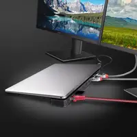 Lindy 43392 base para portátil y replicador de puertos Acoplamiento USB 3.2 Gen 1