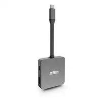 Urban Factory HUBEE LIGHT USB 3.2 Gen 1 (3.1 Gen 1) Type-C Gris