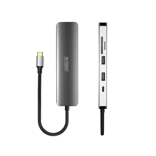 Urban Factory MHC45UF base para portátil y replicador de puertos Alámbrico USB 3.2