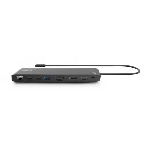 Urban Factory TCD45UF base para portátil y replicador de puertos Alámbrico USB 3.2