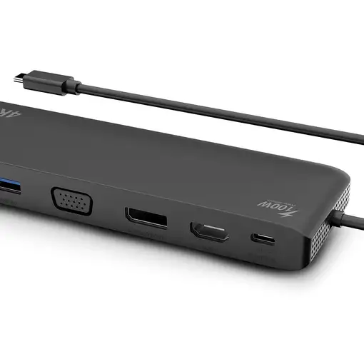 Urban Factory TCD45UF base para portátil y replicador de puertos Alámbrico USB 3.2