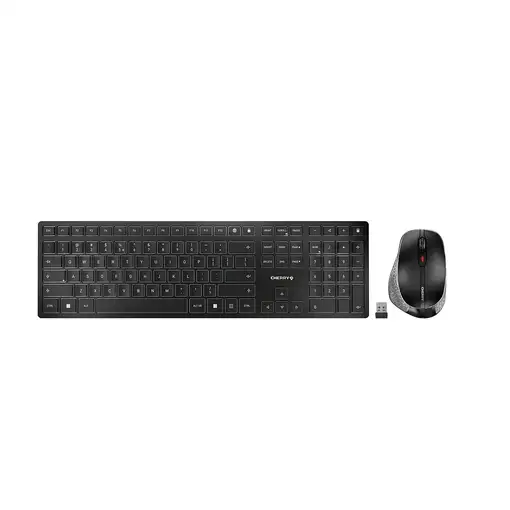 CHERRY DW 9500 SLIM teclado Ratón incluido Universal RF Wireless + Bluetooth QWERT