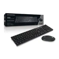 Conceptronic ORAZIO01DE teclado Ratón incluido Hogar RF inalámbrico QWERTZ Alemán