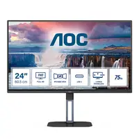 AOC V5 24V5CE/BK pantalla para PC 60,5 cm (23.8") 1920 x 1080 Pixeles Full HD LED