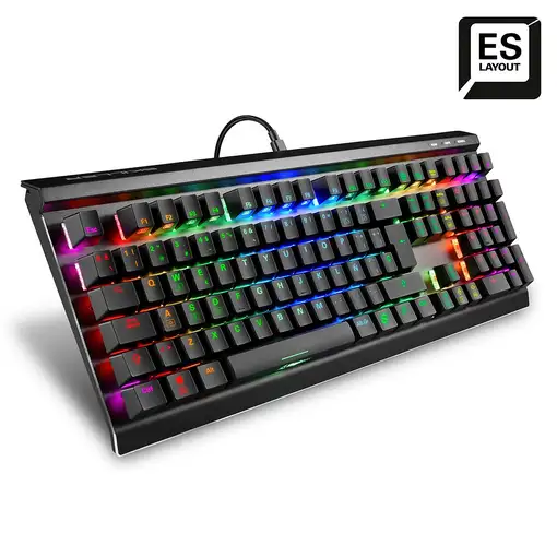 Sharkoon SKILLER SGK60 teclado Juego USB QWERTY Español Negro