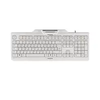 CHERRY KC 1000 SC teclado Oficina USB QWERTZ Alemán Gris
