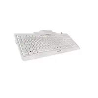 CHERRY KC 1000 SC teclado Oficina USB QWERTZ Alemán Gris
