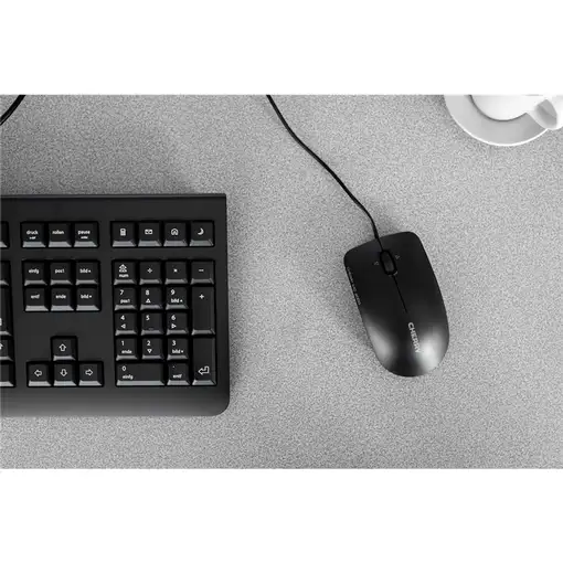 CHERRY KC 1000 teclado Universal USB AZERTY Francés Negro