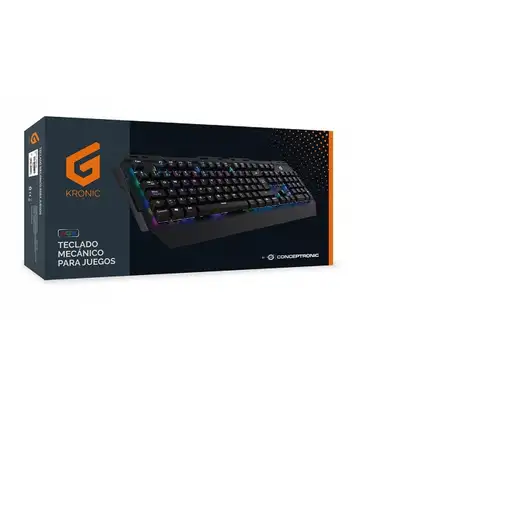 Conceptronic KRONIC teclado Juego USB QWERTY Español Negro