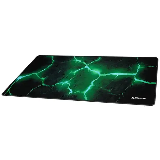 Sharkoon SKILLER SGP30 Alfombrilla de ratón para juegos Negro, Verde