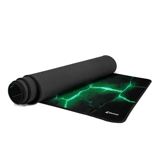 Sharkoon SKILLER SGP30 Alfombrilla de ratón para juegos Negro, Verde
