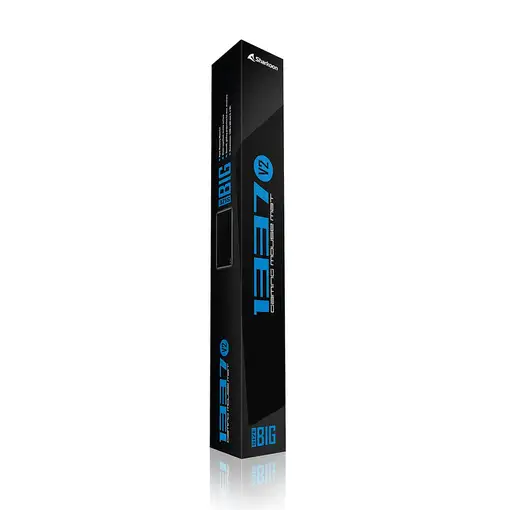 Sharkoon 1337 V2 Big Alfombrilla de ratón para juegos Negro