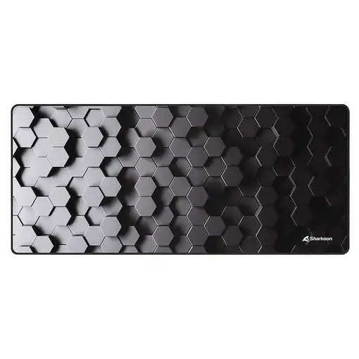 Sharkoon SKILLER SGP30 Alfombrilla de ratón para juegos Negro, Gris