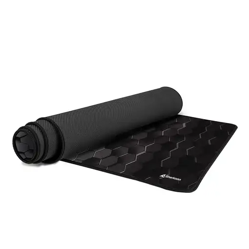Sharkoon SKILLER SGP30 Alfombrilla de ratón para juegos Negro, Gris